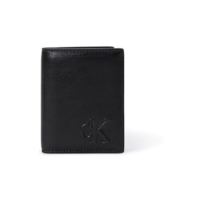 Calvin Klein Uomo Borsello Bold Bill Fold in Pelle, Nero (Black), Taglia Unica Calvin Klein Uomo Borsello Bold Bill Fold in Pelle, Nero (Black), Taglia Unica