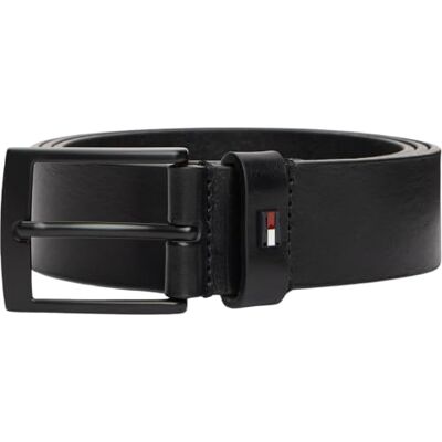 Tommy Hilfiger Cintura Uomo Adan 3,5 cm Cintura in Pelle Tommy Hilfiger Cintura Uomo Adan 3,5 cm Cintura in Pelle