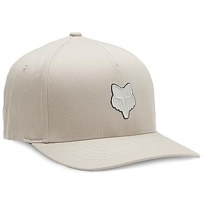 Fox Head Flexfit Cappello, Bianco Vintage, L Uomo Fox Head Flexfit Cappello, Bianco Vintage, L Uomo