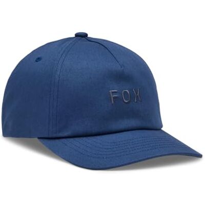 Fox Cappello Regolabile Wordmark, Indaco, Taglia Unica Uomo Fox Cappello Regolabile Wordmark, Indaco, Taglia Unica Uomo