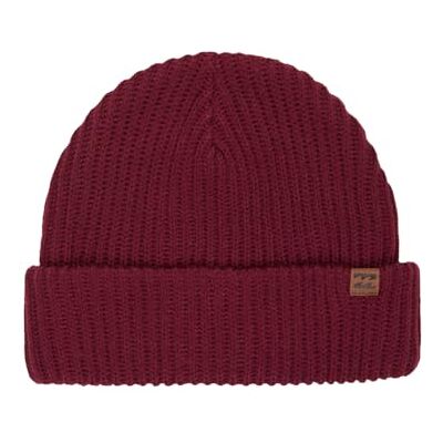 Billabong Berretto Alta Rib Rosso One Size Billabong Berretto Alta Rib Rosso One Size
