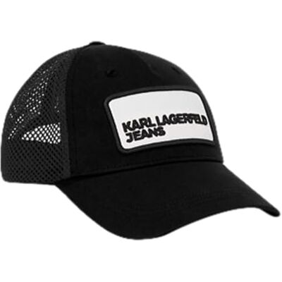Lagerfeld Donna Colour Blocked Trucker Cap Black One size Lagerfeld Donna Colour Blocked Trucker Cap Black One size