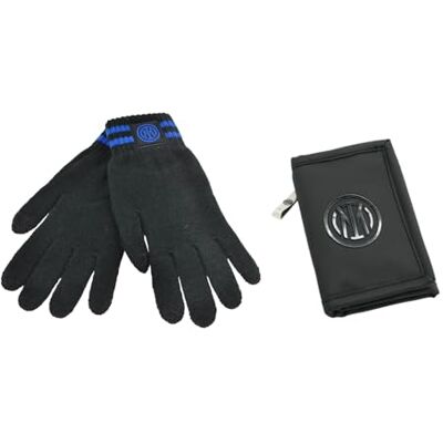 Inter Set Box Idea Regalo Natale o Compleanno, 2 prodotti, Portafoglio a strappo e Guanto, Prodotto Ufficiale 154012 Inter Set Box Idea Regalo Natale o Compleanno, 2 prodotti, Portafoglio a strappo e Guanto, Prodotto Ufficiale 154012