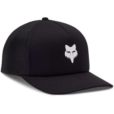 Fox Cappello da Donna Boundary Trucker, Nero/Bianco, Taglia Unica Fox Cappello da Donna Boundary Trucker, Nero/Bianco, Taglia Unica