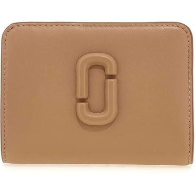 Marc Jacobs THE MINI COMPACT WALLET CAMEL Marc Jacobs THE MINI COMPACT WALLET CAMEL