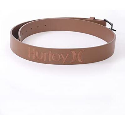 Hurley One & Only Leather Belt, Cintura Uomo, Tan, Taglia unica Hurley One & Only Leather Belt, Cintura Uomo, Tan, Taglia unica