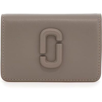 Marc Jacobs The Business Card Holder, Wallet Femme, Béton, One Size Marc Jacobs The Business Card Holder, Wallet Femme, Béton, One Size