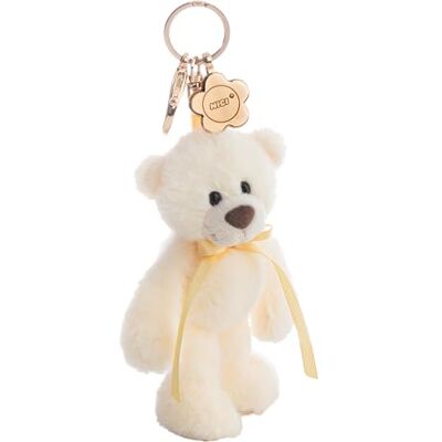 NICI Portachiavi orso Finni con moschettone, 13 cm, giallo NICI Portachiavi orso Finni con moschettone, 13 cm, giallo