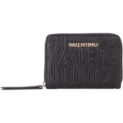 Valentino portafoglio Pansy Zip Around Wallet Nero Valentino portafoglio Pansy Zip Around Wallet Nero