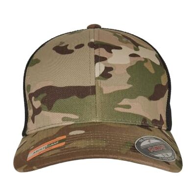 Flexfit Cappello da Baseball con Visiera Curva, Multicam Trucker Mesh cap, Cappello Unisex, Cuciture Solide, Cappello in Stile Hip Hop, Taglie S-M / L-XL Flexfit Cappello da Baseball con Visiera Curva, Multicam Trucker Mesh cap, Cappello Unisex, Cuciture Solide, Cappello in Stile Hip Hop, Taglie S-M / L-XL