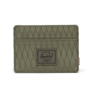 Herschel Porta carte Charlie, Ivy Green Diamond Herschel Porta carte Charlie, Ivy Green Diamond