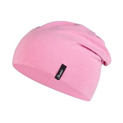 Sterntaler Berretto Unisex in Jersey, indossabile con e Senza Busta, Rosa Perla., 49 Sterntaler Berretto Unisex in Jersey, indossabile con e Senza Busta, Rosa Perla., 49