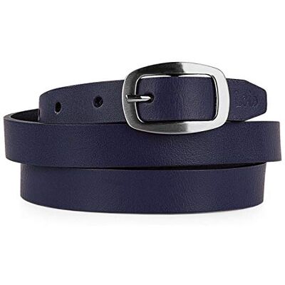 Lois Cinture da donna Vera Pelle Flessibile e Resistente Cintura Donna Pelle con Fibbia in metallo Alta Qualità Elegante Cinture Donna per Lavoro, uso Quotidiano Cintura Donna Sottile, Marino Lois Cinture da donna Vera Pelle Flessibile e Resistente Cintura Donna Pelle con Fibbia in metallo Alta Qualità Elegante Cinture Donna per Lavoro, uso Quotidiano Cintura Donna Sottile, Marino
