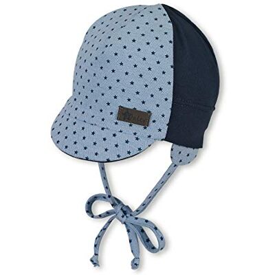 Sterntaler Casquette Cuffia Berretto, Bimbo 0-24, Blu (Himmel 325), 45 (Taglia Unica: 45) Sterntaler Casquette Cuffia Berretto, Bimbo 0-24, Blu (Himmel 325), 45 (Taglia Unica: 45)
