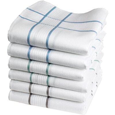 Merrysquare Fazzoletti per Uomo Grandi dimensioni 40x40cm 100% Cotone Modello Elliott Merrysquare Fazzoletti per Uomo Grandi dimensioni 40x40cm 100% Cotone Modello Elliott