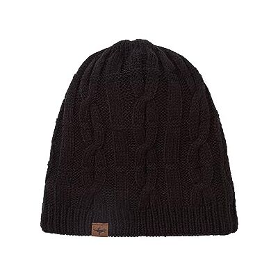 SEALSKINZ Waterproof Cold Weather Cable Knit Gorro de Punto, Hombre, Negro, L/XL SEALSKINZ Waterproof Cold Weather Cable Knit Gorro de Punto, Hombre, Negro, L/XL