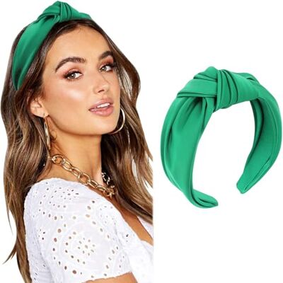 DRESHOW Cerchietto per Donna Ragazze Annodato Elastico Capelli Banda Yoga Capelli Banda Moda Vintage Capelli Accessori DRESHOW Cerchietto per Donna Ragazze Annodato Elastico Capelli Banda Yoga Capelli Banda Moda Vintage Capelli Accessori
