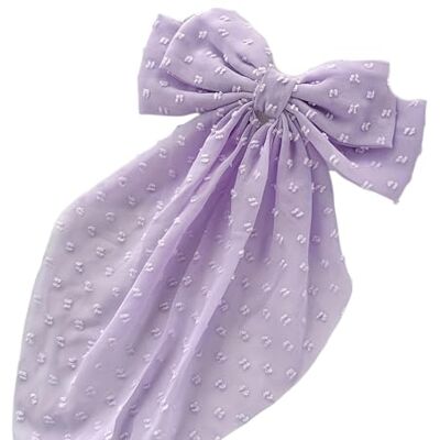 YTtkku Fermaglio per capelli con fiocco a molla, per tenere saldamente i capelli con elegante design rotondo a pois YTtkku Fermaglio per capelli con fiocco a molla, per tenere saldamente i capelli con elegante design rotondo a pois