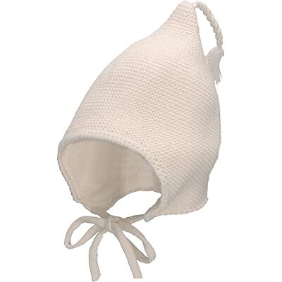 Sterntaler GOTS Berretto a maglia da ragazza, modello Zipfel, colore: Ecru, taglia 39 Sterntaler GOTS Berretto a maglia da ragazza, modello Zipfel, colore: Ecru, taglia 39