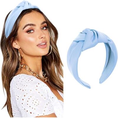 DRESHOW Cerchietto per Donna Ragazze Annodato Elastico Capelli Banda Yoga Capelli Banda Moda Vintage Capelli Accessori DRESHOW Cerchietto per Donna Ragazze Annodato Elastico Capelli Banda Yoga Capelli Banda Moda Vintage Capelli Accessori