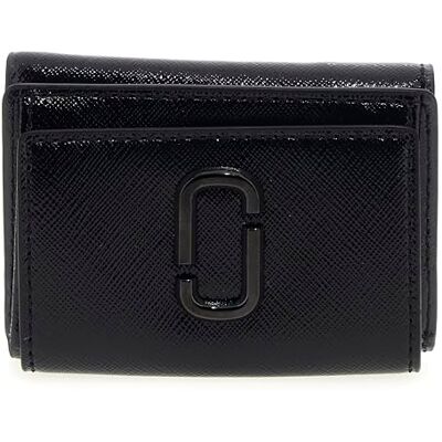 Marc Jacobs The Mini Trifold Wallet, Femme, Noir, One Size Marc Jacobs The Mini Trifold Wallet, Femme, Noir, One Size