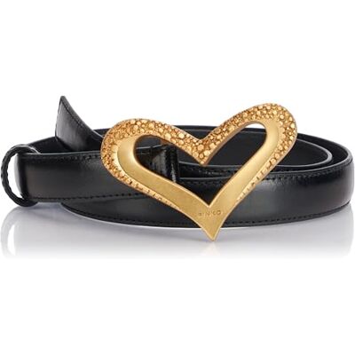Pinko LOVE HEART H2 BELT PELLE VINTAGE Pinko LOVE HEART H2 BELT PELLE VINTAGE