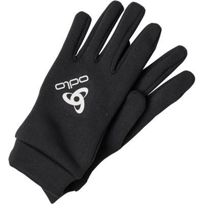 Odlo Unisex Guanti Stretchfleece Liner, Black, Xl Odlo Unisex Guanti Stretchfleece Liner, Black, Xl