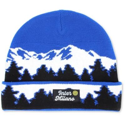 Inter Berretto Invernale Natale, Cappello Unisex Acrilico, TU Inter Berretto Invernale Natale, Cappello Unisex Acrilico, TU