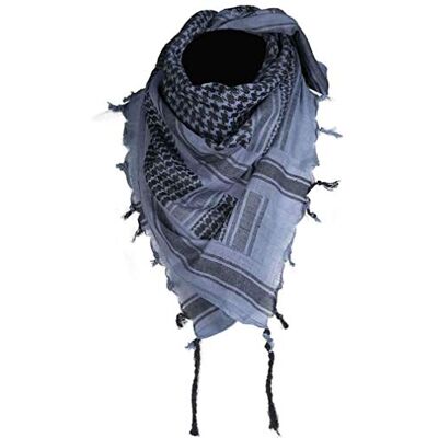 Mil-Tec Foulard Shemagh 110x110cm Ananas Blu/Nero, 110x110 cm Mil-Tec Foulard Shemagh 110x110cm Ananas Blu/Nero, 110x110 cm