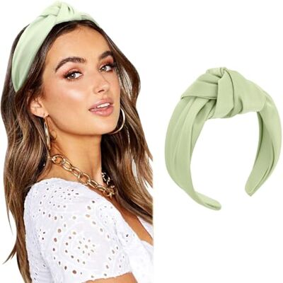 DRESHOW Cerchietto per Donna Ragazze Annodato Elastico Capelli Banda Yoga Capelli Banda Moda Vintage Capelli Accessori DRESHOW Cerchietto per Donna Ragazze Annodato Elastico Capelli Banda Yoga Capelli Banda Moda Vintage Capelli Accessori