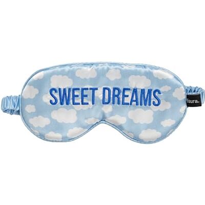 Fisura Mascherina per dormire "sweet dreams" nuvole. Mascherina per dormire morbida. Mascherina per occhi originale. Maschera da notte ultra morbida con fascia elastica. 20 x 10 cm. Fisura Mascherina per dormire "sweet dreams" nuvole. Mascherina per dormire morbida. Mascherina per occhi originale. Maschera da notte ultra morbida con fascia elastica. 20 x 10 cm.
