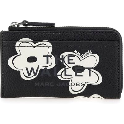 Marc Jacobs The Top Zip Multi Wallet, Femme, Noir/Blanc, One Size Marc Jacobs The Top Zip Multi Wallet, Femme, Noir/Blanc, One Size