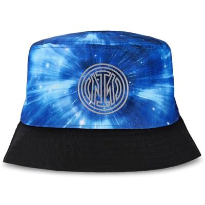 Inter Cappello da Pescatore Galaxy, Adulto, Prodotto Ufficiale Inter Cappello da Pescatore Galaxy, Adulto, Prodotto Ufficiale