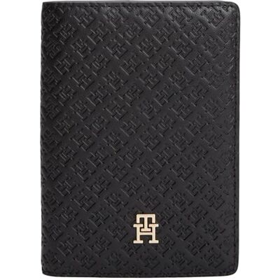 Tommy Hilfiger Donna Portafogli Icon Passport Holder Custodia per Passaporto, Nero (Black), Taglia Unica Tommy Hilfiger Donna Portafogli Icon Passport Holder Custodia per Passaporto, Nero (Black), Taglia Unica