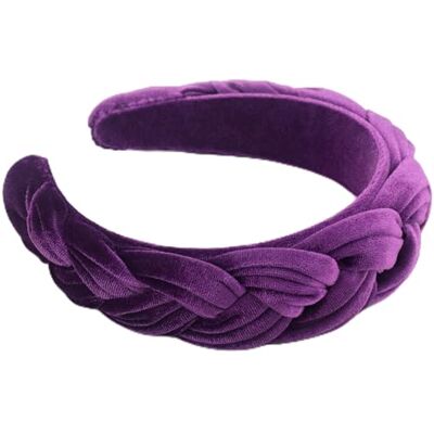DRESHOW Cerchietto per Capelli in Velluto Intrecciato Fascia di Velluto Intrecciata Eleganti Vintage Donna Intrecciati Cerchietti per Capelli da Donna e Ragazze DRESHOW Cerchietto per Capelli in Velluto Intrecciato Fascia di Velluto Intrecciata Eleganti Vintage Donna Intrecciati Cerchietti per Capelli da Donna e Ragazze