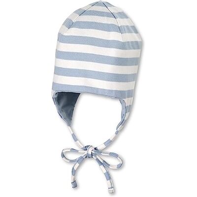 Sterntaler Jungen GOTS Berretto a Righe, Colore: Azzurro, Taglia 41 Sterntaler Jungen GOTS Berretto a Righe, Colore: Azzurro, Taglia 41