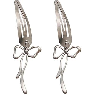 GAOINTELL Semplice Fermaglio Per Capelli Bowknot Ragazza Fermaglio Capelli In Metallo Perno Laterale Strumento Lo Styling Da Donna Anni 2000 Decorazione Forcina Donna Barrette Con Ciondolo A GAOINTELL Semplice Fermaglio Per Capelli Bowknot Ragazza Fermaglio Capelli In Metallo Perno Laterale Strumento Lo Styling Da Donna Anni 2000 Decorazione Forcina Donna Barrette Con Ciondolo A