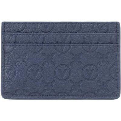 Valentino portacarte Samba Re Credit Card Case Blu blu scuro Valentino portacarte Samba Re Credit Card Case Blu blu scuro