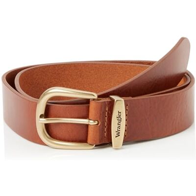 Wrangler Uomo Easy Belt, Cognac, 110, cognac, 110 cm Wrangler Uomo Easy Belt, Cognac, 110, cognac, 110 cm