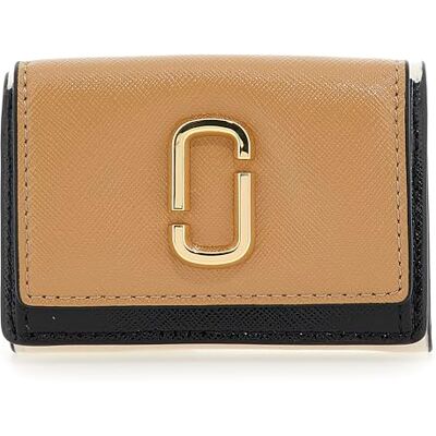 Marc Jacobs THE MINI TRIFOLD WALLET Portafogli Donna CAMEL MULTI Taglia ONE SIZE Marc Jacobs THE MINI TRIFOLD WALLET Portafogli Donna CAMEL MULTI Taglia ONE SIZE