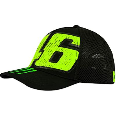 Valentino Cappellino Con Visiera Monster Energy,Uomo,One Size,Nero Valentino Cappellino Con Visiera Monster Energy,Uomo,One Size,Nero