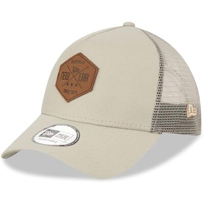 New Era Heritage Patch Beige A-Frame Berretto da Camionista Regolabile New Era Heritage Patch Beige A-Frame Berretto da Camionista Regolabile