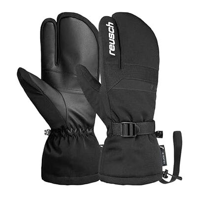 Reusch David R-TEX XT Lobster 3 dita guanti da sci – Guanti invernali caldi, impermeabili e antivento con funzione touch screen per uomo e donna Reusch David R-TEX XT Lobster 3 dita guanti da sci – Guanti invernali caldi, impermeabili e antivento con funzione touch screen per uomo e donna