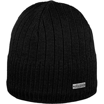 Eisglut Kai Cotton, Cappello Donna, Nero, M 57-58 cm Eisglut Kai Cotton, Cappello Donna, Nero, M 57-58 cm
