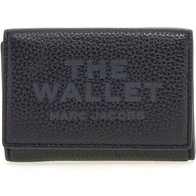 Marc Jacobs The Trifold Wallet, Portafogli Donna, Nero, Taglia Unica Marc Jacobs The Trifold Wallet, Portafogli Donna, Nero, Taglia Unica