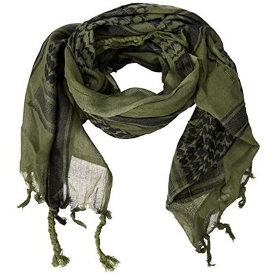 Mil-Tec Foulard Shemagh 110x110cm Ananas Stars Oliva/Nero, 110x110 cm Mil-Tec Foulard Shemagh 110x110cm Ananas Stars Oliva/Nero, 110x110 cm