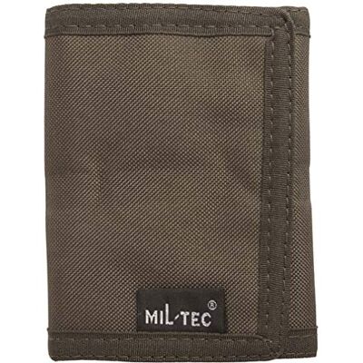 Mil-Tec Portafoglio con scomparti per carte, oliva, Einheitsgröße Mil-Tec Portafoglio con scomparti per carte, oliva, Einheitsgröße