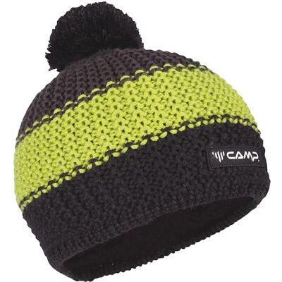 C.A.M.P. Berretto P-Beanie Nero/Lime/Grigio C.A.M.P. Berretto P-Beanie Nero/Lime/Grigio