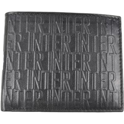 Inter Portafolgio Pelle Saffiano RFID Prodotto Ufficiale Inter Portafolgio Pelle Saffiano RFID Prodotto Ufficiale