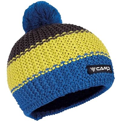 C.A.M.P. Berretto P-Beanie Blu/Lime Punch/Grigio C.A.M.P. Berretto P-Beanie Blu/Lime Punch/Grigio